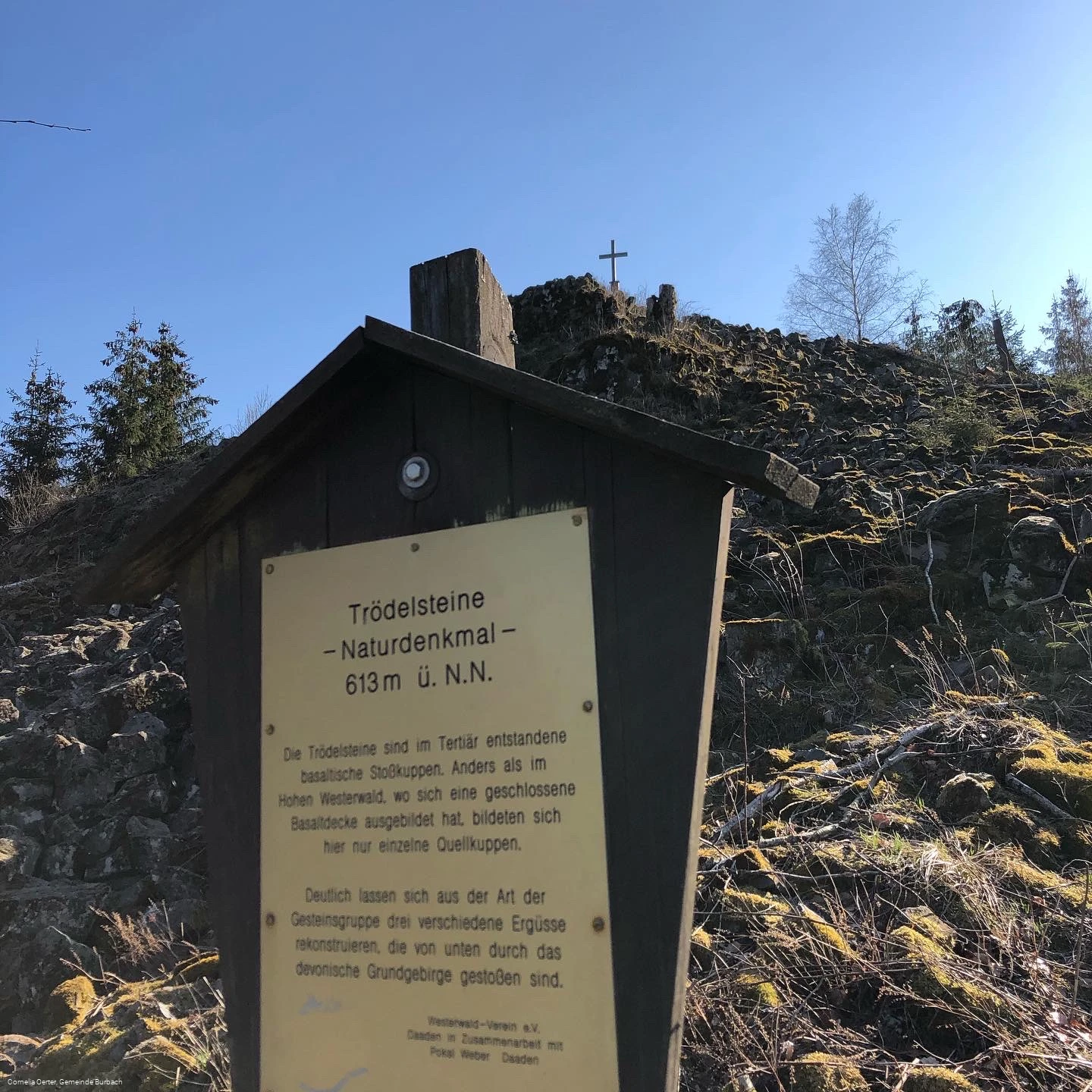 Naturdenkmal Trödelsteine