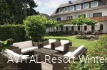 Gartenansicht des AVITAL Resorts Winterberg