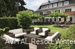Gartenansicht des AVITAL Resorts Winterberg