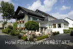 Hotel Forsthaus in Winterberg, Außenansicht Terrasse