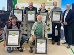 Urkundenverleihung Qualitätswege Wanderbares Deutschland auf dem Caravan Salon 2025