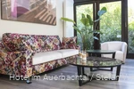 Loungebereich im Hotel im Auerbachtal