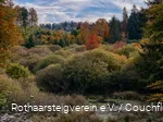 Herbstlandschaft im Edertal auf dem Rothaarsteig