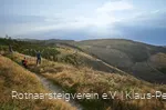 Wanderer im Höhenrausch am Rothaarsteig