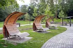 Rothaarsteig Waldsofa mit Runddach