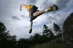 Marathonläufer am Rothaarsteig