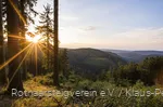 Aussicht vom Grenzweg bei Jagdhaus am Rothaarsteig