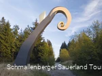 Krummstab von Heinrich Brummack am WaldSkulpturenWeg Wittgenstein - Sauerland