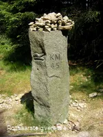 Meilenstein am Rothaarsteig