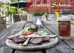 Brotzeit in der ALMHÜTTE Schanze mit frisch gezapftem Bier ... macht glücklich