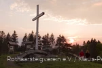 Gipfelkreuz auf dem Clemensberg am Rothaarsteig