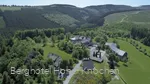 Luftaufnahme Berghotel Hoher Knochen Schmallenberg Ruheberg
