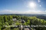 Aussicht von der Ginsburg am Rothaarsteig bei Lützel