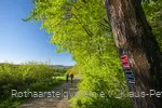 Wandernde auf einer Rothaarsteig-Spur